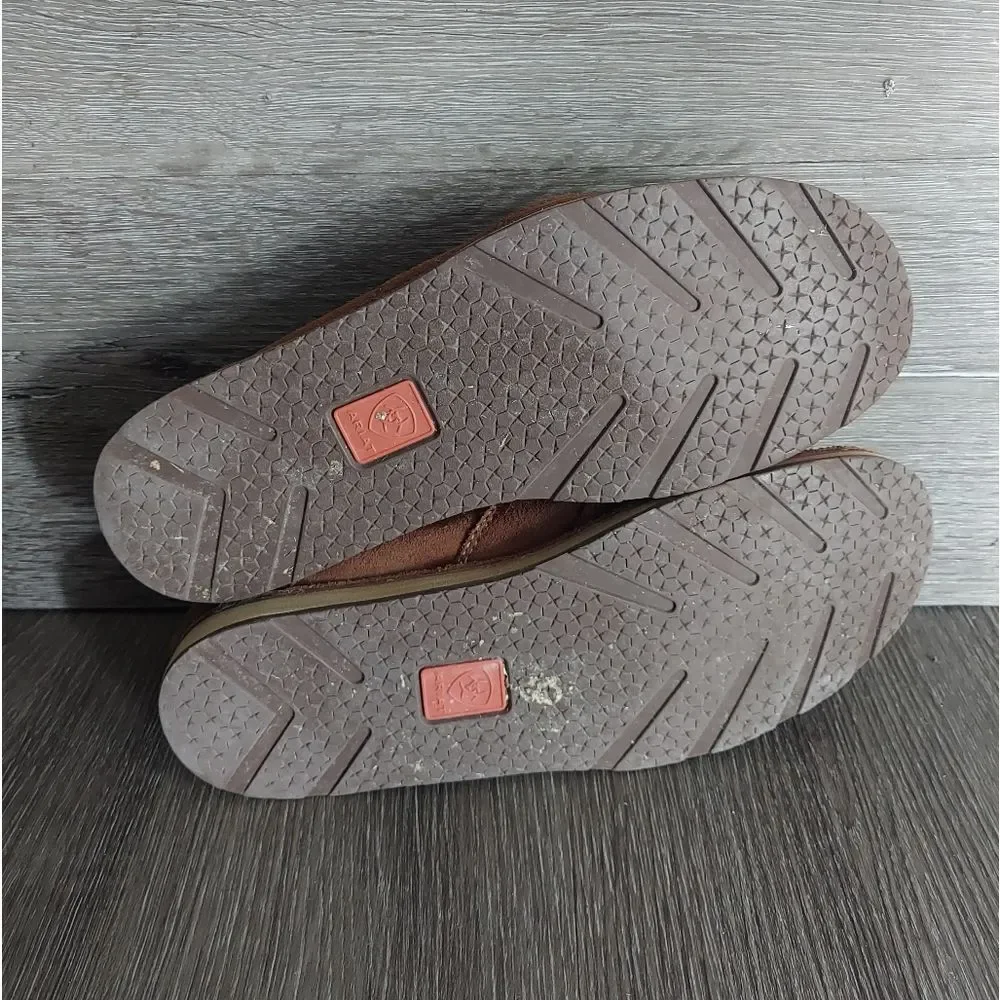 Ariat Cruiser Palm Brown Serape Mesh Slip On Shoes  Size 8B
